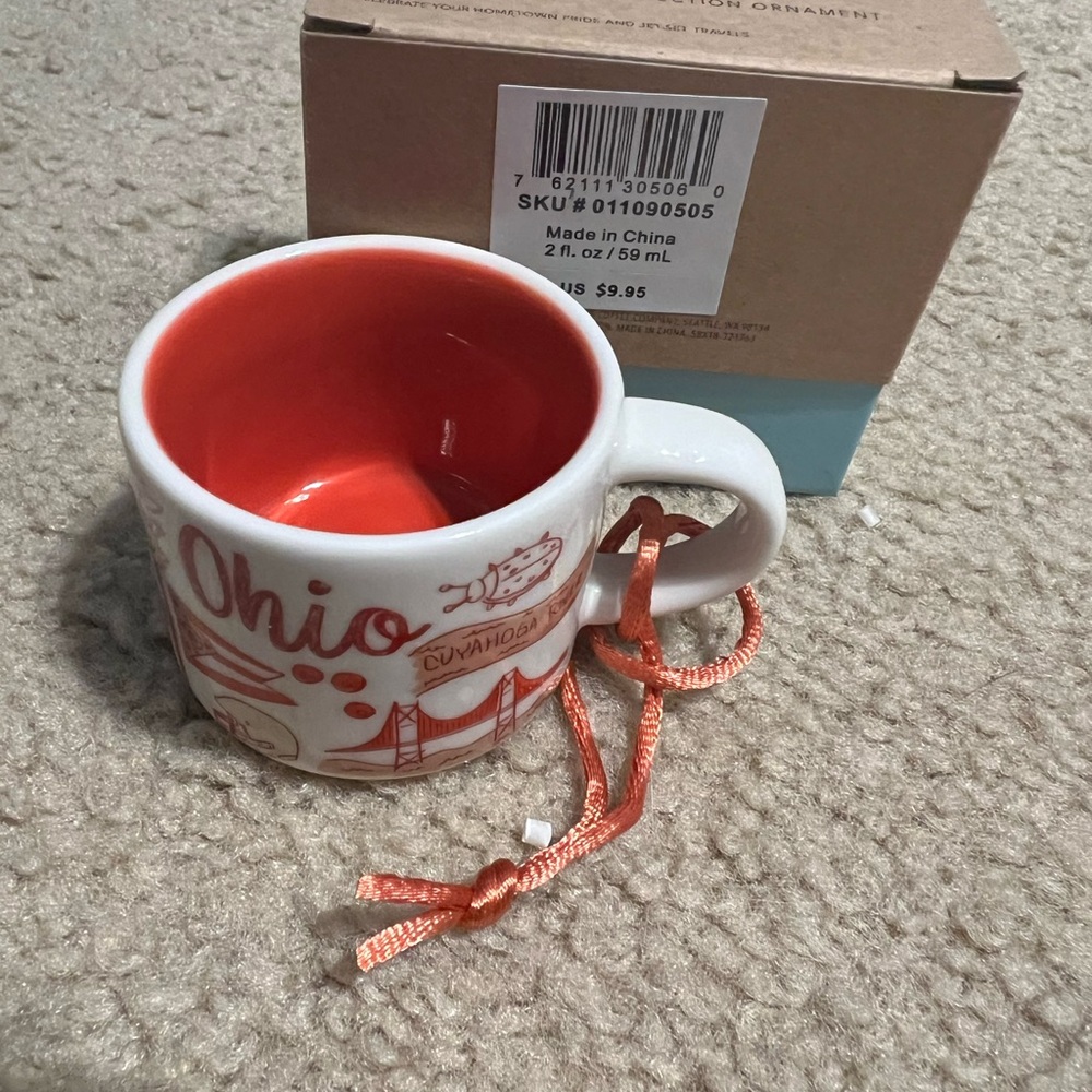 Starbucks been there series - 2 oz mug, NwT - Ohio - lot of 6